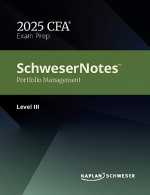 2025 CFA Level 3 Schweser Notes Portfolio Management Pathway with Quicksheet
