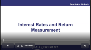 2025 CFA Level 1 Schweser Video with Workbook