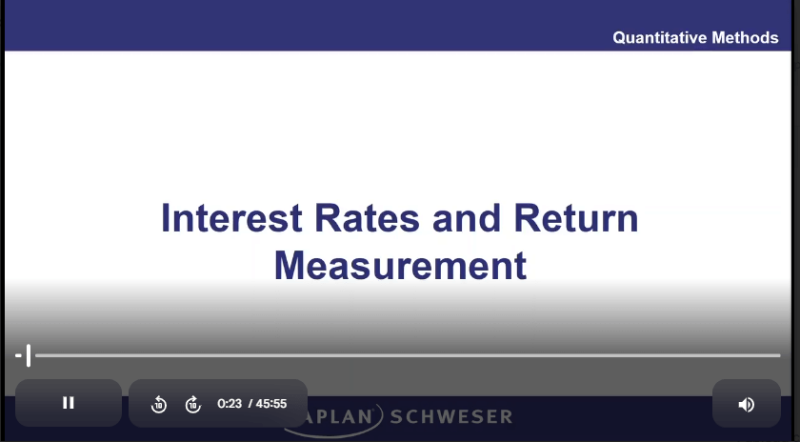 2025 CFA Level 1 Schweser Video with Workbook 2025 CFA Level 1 Schweser Video with Workbook
