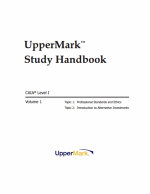 CAIA 2025 Level 1 UpperMark Study Handbooks + Formula Sheet