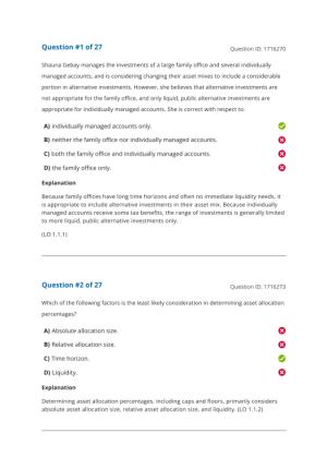2025 CAIA Level 2 Schweser Question Bank with Topic Quiz