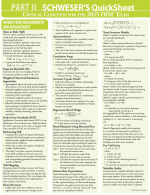 2025 FRM Part 2 Schweser Notes + Quicksheet