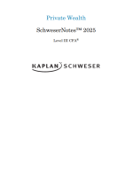 CFA 2025 Schweser Notes Level 3 Full Set All 3 Pathways