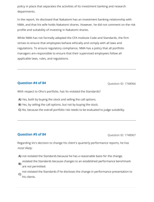 2025 CFA Level 3 Schweser Mock Exams Private Markets Pathway