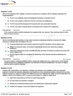 CAIA 2025 UpperMark Question Bank Level 1