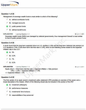 2025 CAIA Level 2 UpperMark Question Bank, CRQ and Essay Questions