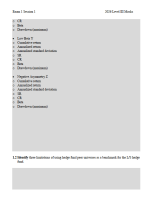 2026 CFA Level 3 IFT Mock Exam: Private Markets Pathway