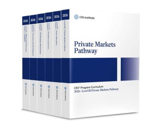2026 CFA Program Curriculum Level III Private Markets Pathway Box Set