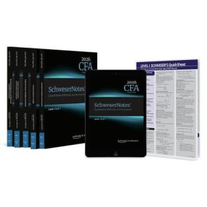 2026 CFA Level 1 Schweser Notes and Quicksheet
