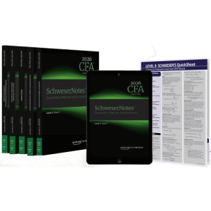 2026 CFA Schweser Notes Level 2 with Quicksheet