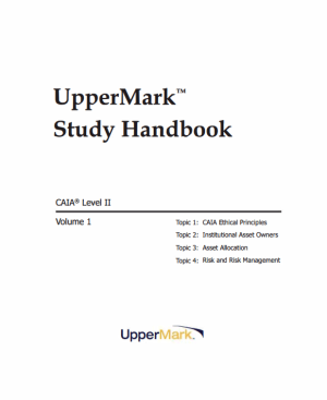 2026 CAIA UpperMark Handbook Level 2 with Formula Sheet