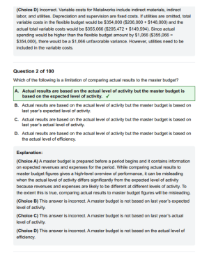 2026 CMA Part 1 UWorld Mock Exams