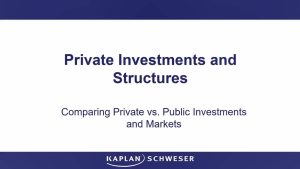 CFA 2026 Level 3 Schweser Video Lectures Private Market Pathway with Workbook