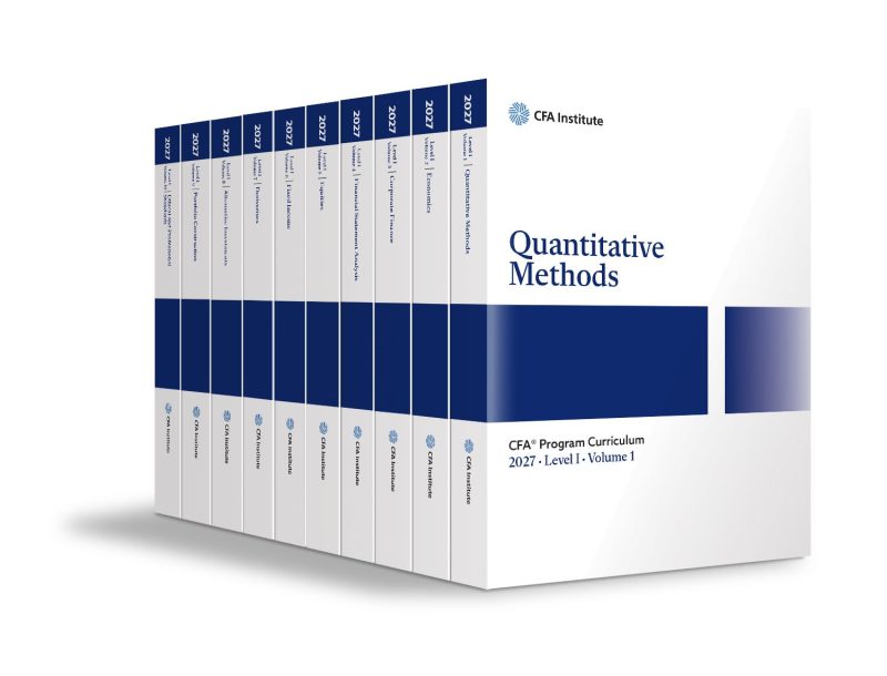 2027 CFA Program Curriculum Level I Box Set