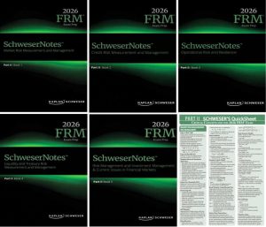 FRM 2026 Schweser Notes Part 2 with Quicksheet