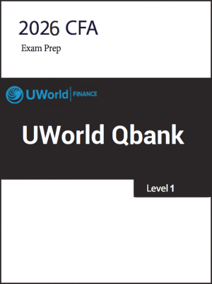 CFA 2026 UWorld Question Bank Level 1