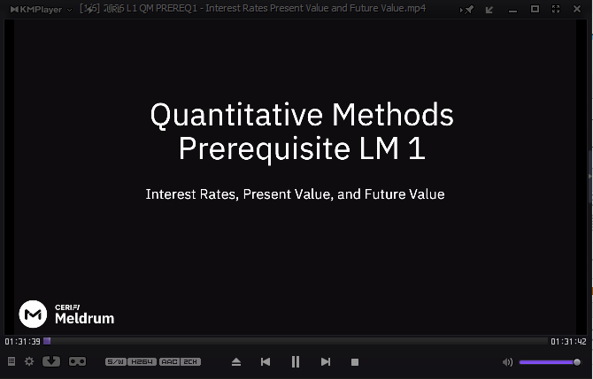 26lml1_1.png CFA 2026 Level 1 Mark Meldrum Videos
