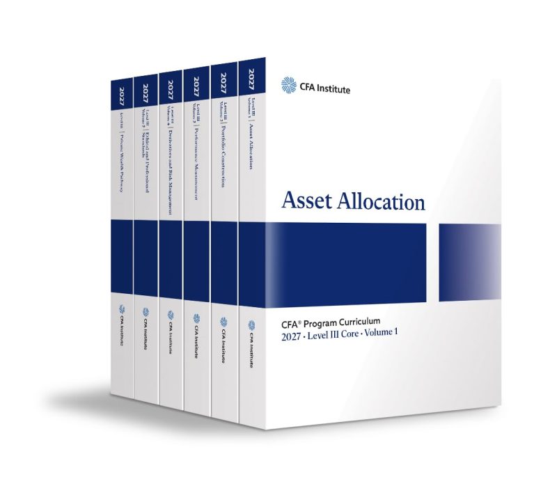 2027 CFA Program Curriculum, Level III Private Wealth Pathway Box Set