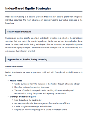 CFA 2027 Level 3 Salt Solutions Topic Review (Notes & Assignment) Portfolio Management Pathway